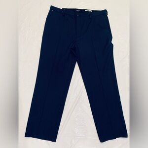 Greg Norman Ultimate Classic Men's Navy Travel Pants 40x30 Stretch